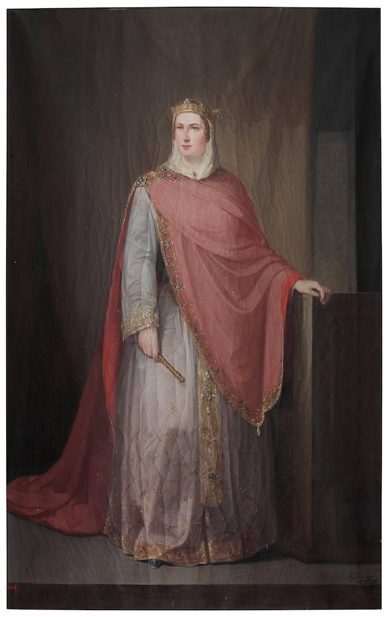 ‘Ermesinda’, de Joaquín Gutiérrez de la Vega, es un óleo pintado hacia 1854, que se expone en el Museo de Covadonga.