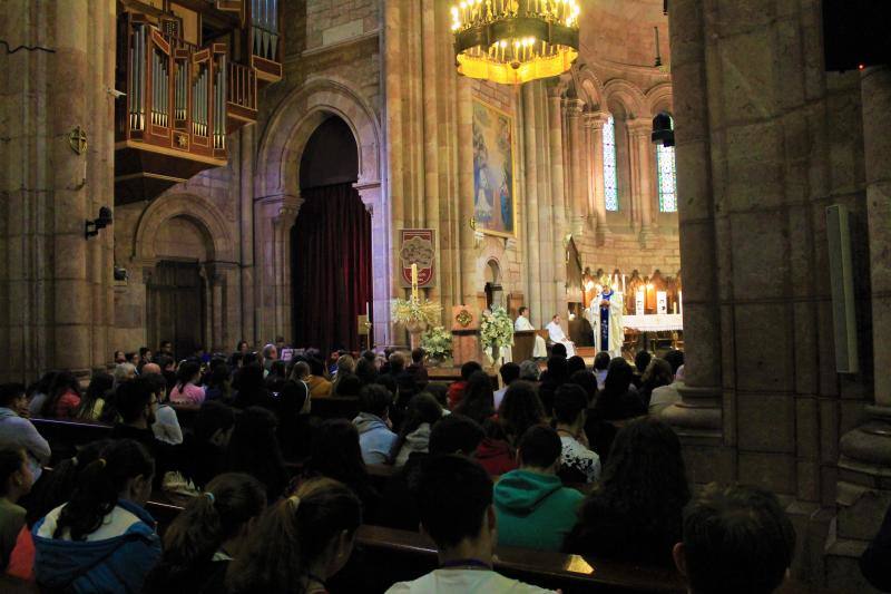 La marcha anual al Real Sitio se consagra este año a los seminaristas mártires de Oviedo.