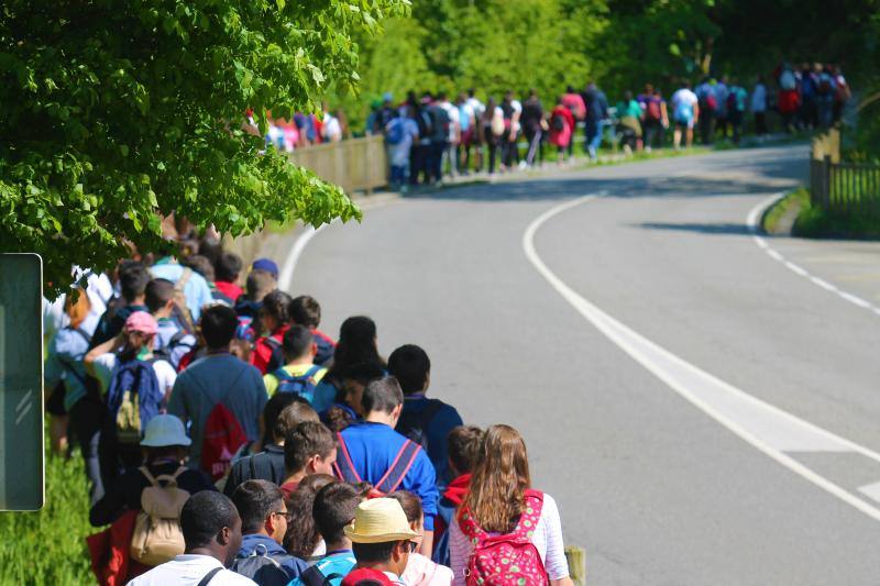 La marcha anual al Real Sitio se consagra este año a los seminaristas mártires de Oviedo.