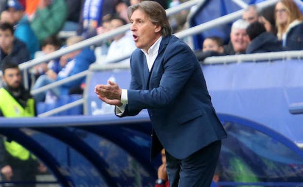 Sergio Egea, entrenador del Real Oviedo.