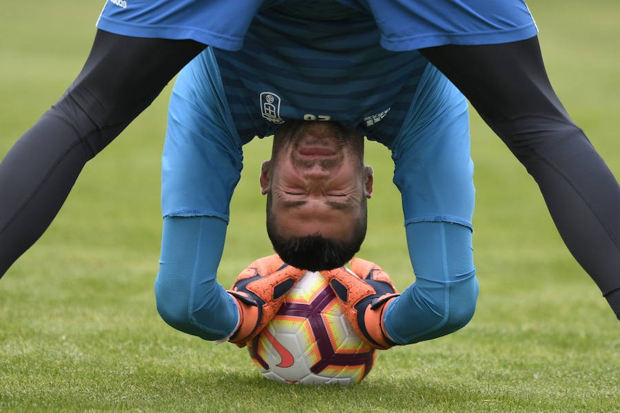 Fotos: Entrenamiento del Real Oviedo (08/05/2019)