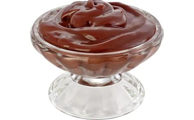 Mousse de chocolate. 