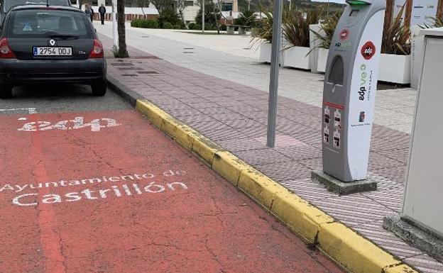 Por el momento, solo Castrillón tiene puntos de recarga de vehículos eléctricos en la comarca. 