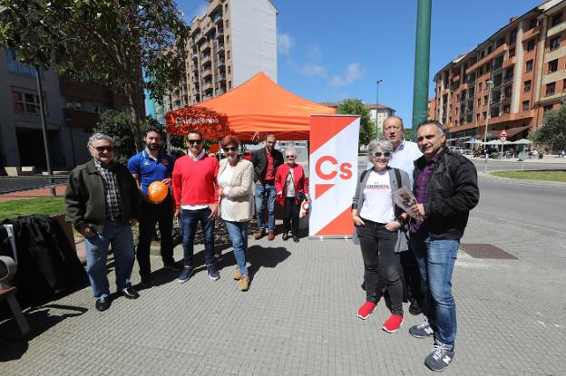 La carpa montada ayer en El Quirinal. 