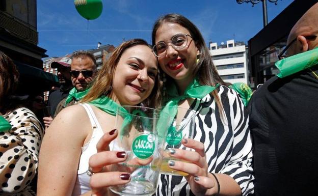 Imagen. Oviedo celebra su XX Preba de la sidra en Gascona 