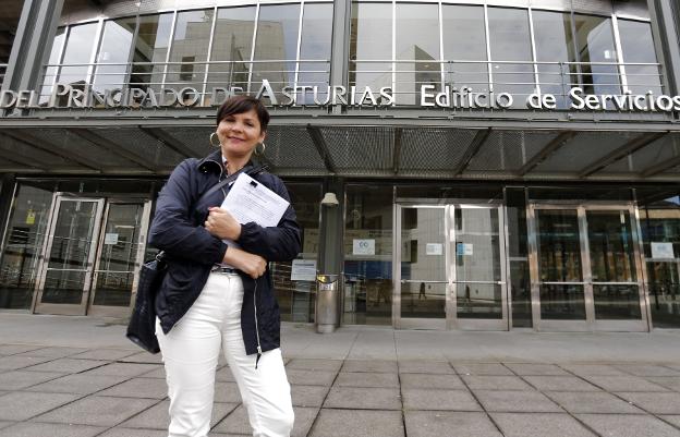 Rocío Fernández, del Sindicato Médico (Simpa), presentó la queja contra el Sespa en abril. 