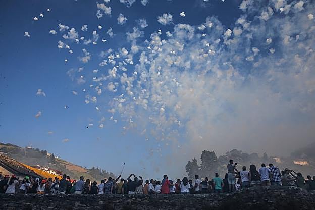 Panorámica de la última Descarga del Carmen. 
