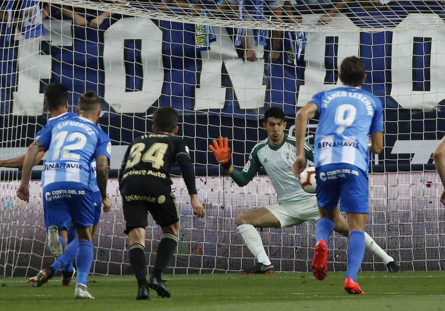 Fotos: Las imágenes del partido entre el Málaga - Real Oviedo
