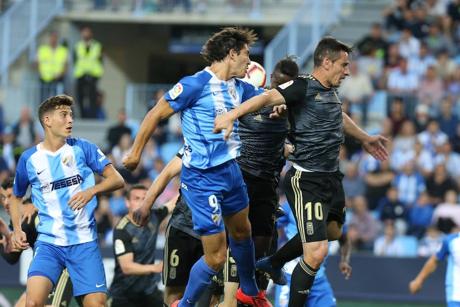 Fotos: Las imágenes del partido entre el Málaga - Real Oviedo
