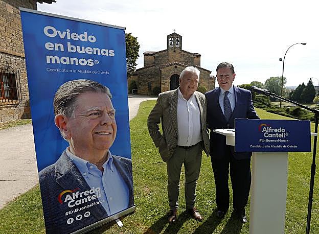 Ángel de la Fuente y Alfredo Canteli. 