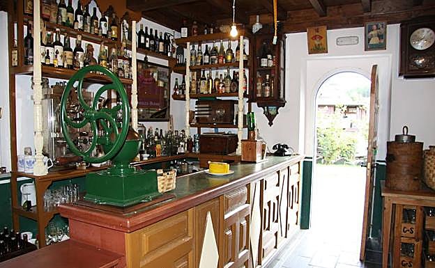 Una de las estancias del Museo Etnográfico de Grandas de Salime.