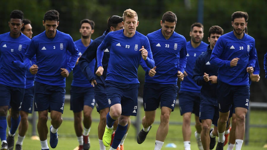 Fotos: Entrenamiento del Real Oviedo (17-05-2019)