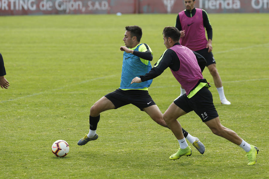 Fotos: Entrenamiento del Sporting (19-05-2019)