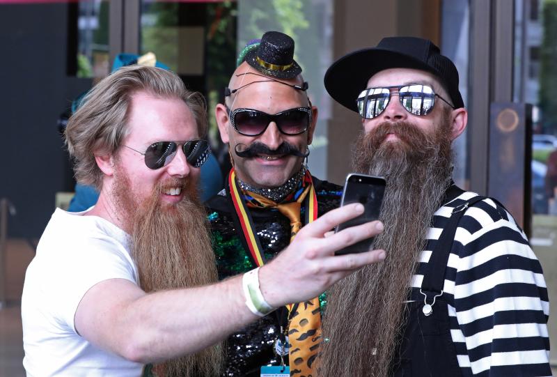 No cabe duda. Llaman mucho la atención. Por eso, los participantes del Campeonato mundial de Barbas y Bigotes, que este año se celebra en Antwerp, Bélgica, se convierten en cada edición en todo un espectáculo que dan la vuelta al mundo.