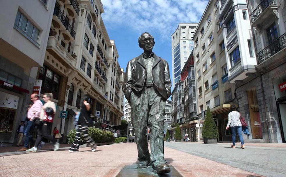 Woody Allen, en la calle Milicias Nacionales. 