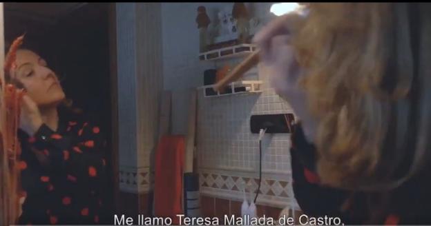 Captura del vídeo colgado por Teresa Mallada en el que explica como es el inicio de un día en campaña.