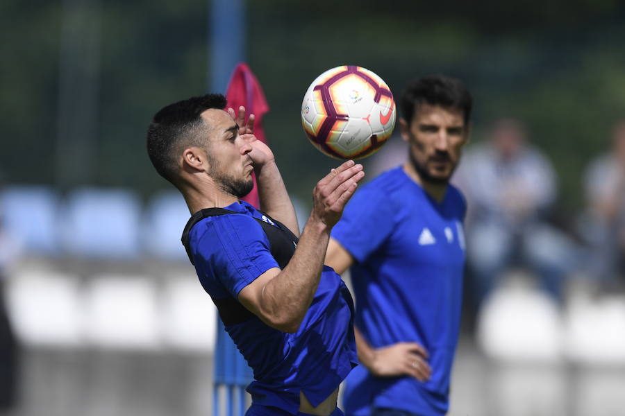 Fotos: Entrenamiento del Real Oviedo (22-05-2019)