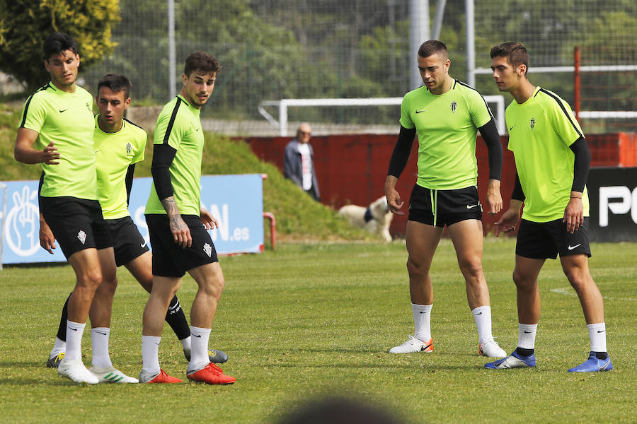 Fotos: Entrenamiento del Sporting (23-05-2019)