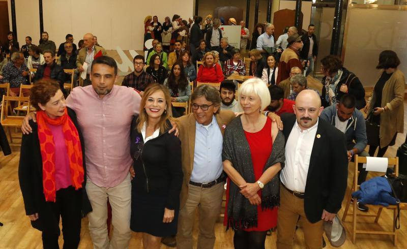 Los candidatos de las siete principales formaciones políticas participan en los últimos actos de la campaña antes de los comicios autonómicas y municipales del 26 de mayo.