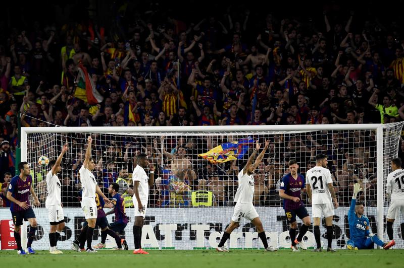 Fotos: Las mejores imágenes del Barcelona- Valencia de la final de Copa del Rey