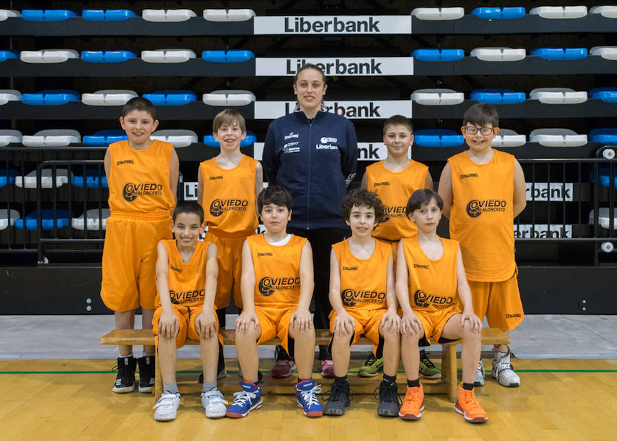 C. P. Ventanielles Benjamín masculino. Entrenador: Javier Martín. Jugadores: Diego, Alejandro, Darío, Aaron, Damián, Asier, Yassine, Huego, Issan, Juan, Samuel y Pedro.