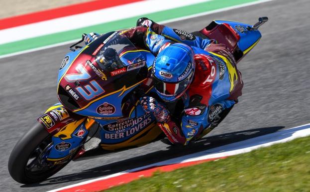 Alex Márquez, en Mugello.