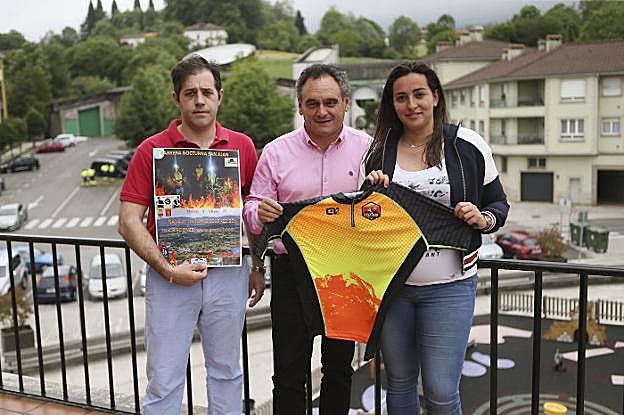 Moro, Cañal y Rodríguez, ayer en la presentación. 