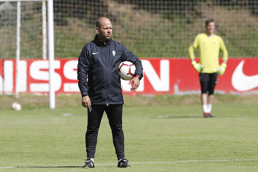 El conjunto rojiblanco se prepara para el último choque de la temporada ante el Cádiz. 