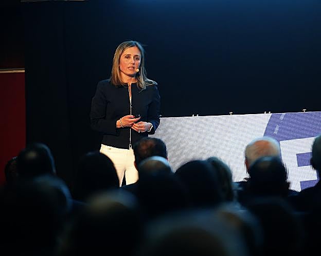La vicepresidenta de Fade, María Calvo. 