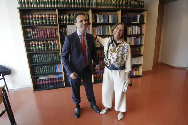 Jorge Punset Fernández y Pilar Martínez Ceyanes. 