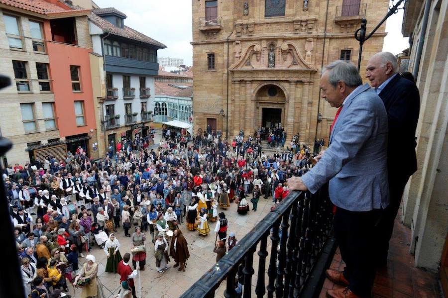 Este domingo ha recibido el permiso del alcalde de Oviedo para la celebración de las fiestas.