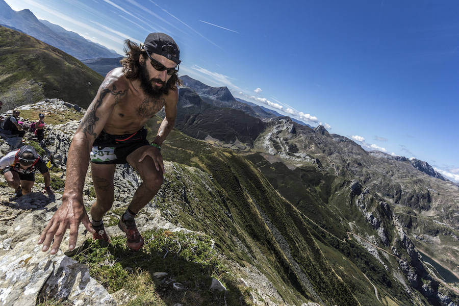 Montañas de Somiedo, durante la celebración de una carrera.