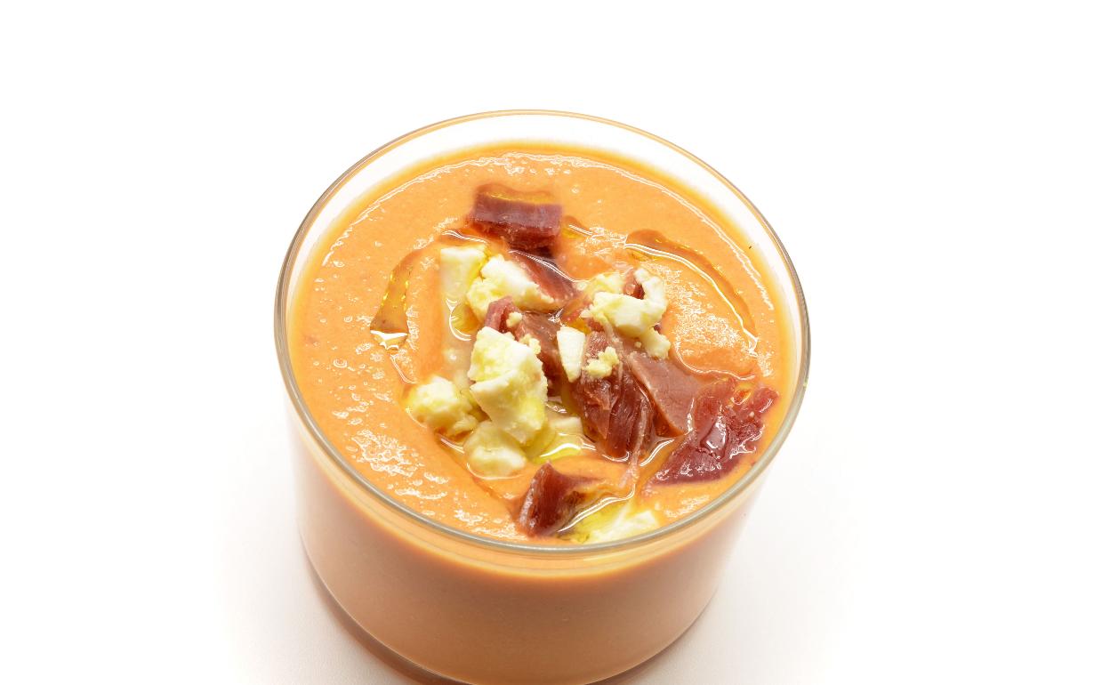 El salmorejo es uno de los platos más apetecibles con la llegada del buen tiempo. 