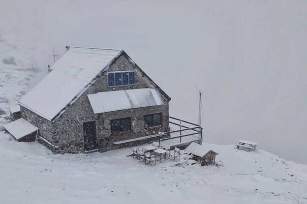 Refugio Collado Jermoso, en Picos de Europa.