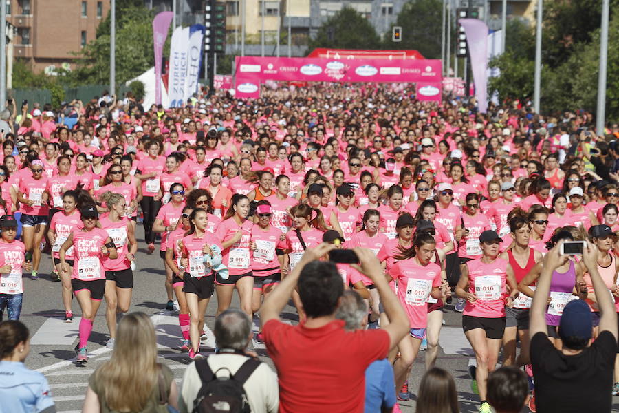 La carrera de la Mujer en Gijón.