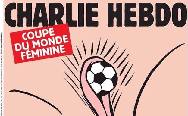 La polémica portada de la revista satírica francesa Charlie Hebdo.