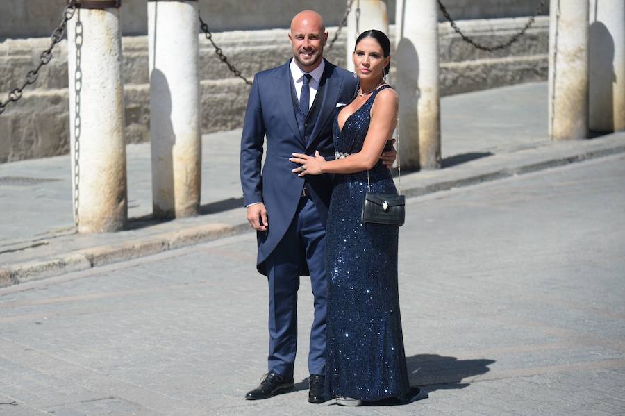 Pepe Reina y su mujer Yolanda Ruiz.