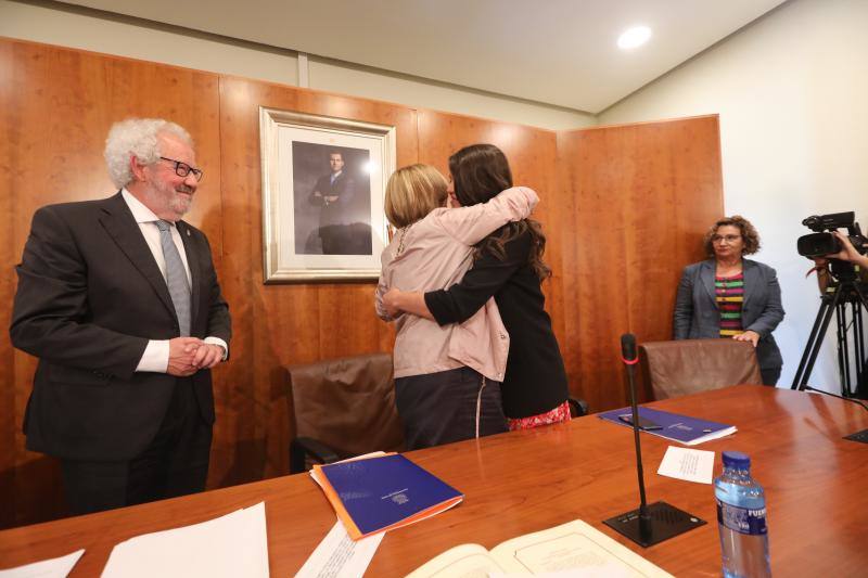 La alcaldesa revalida su cargo en un pleno en el que todos los grupos mostraron su disposición a trabajar por la ciudad.