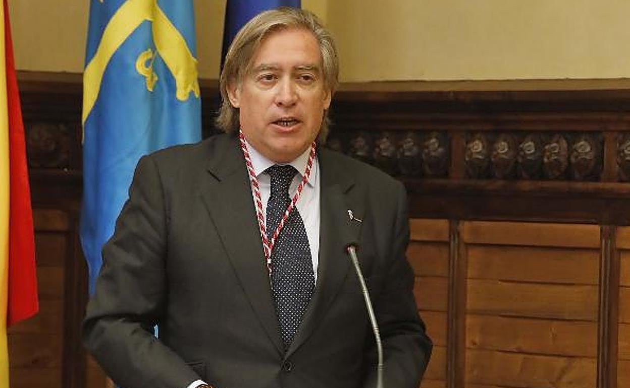 Alberto López-Asenjo, durante su intervención. 