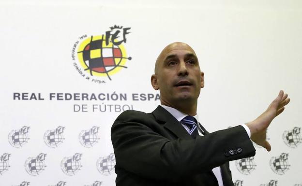 Luis Rubiales. 