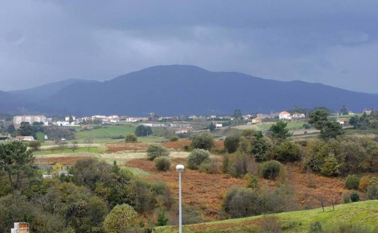 El Gorfolí, visto desde Avilés.