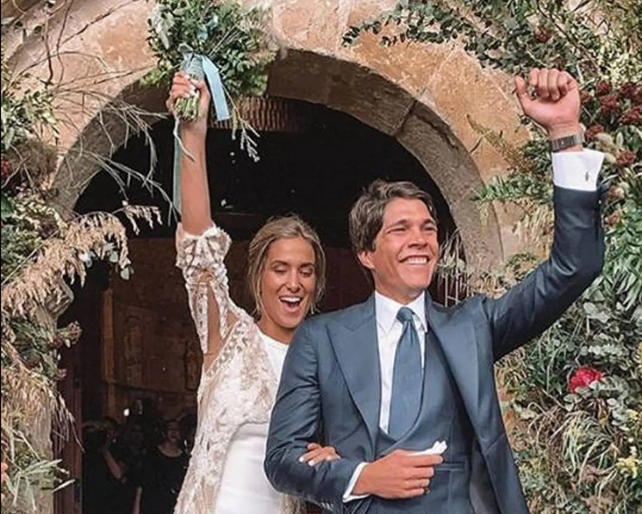 María Pombo y Pablo Castellano se casan en Cantabria