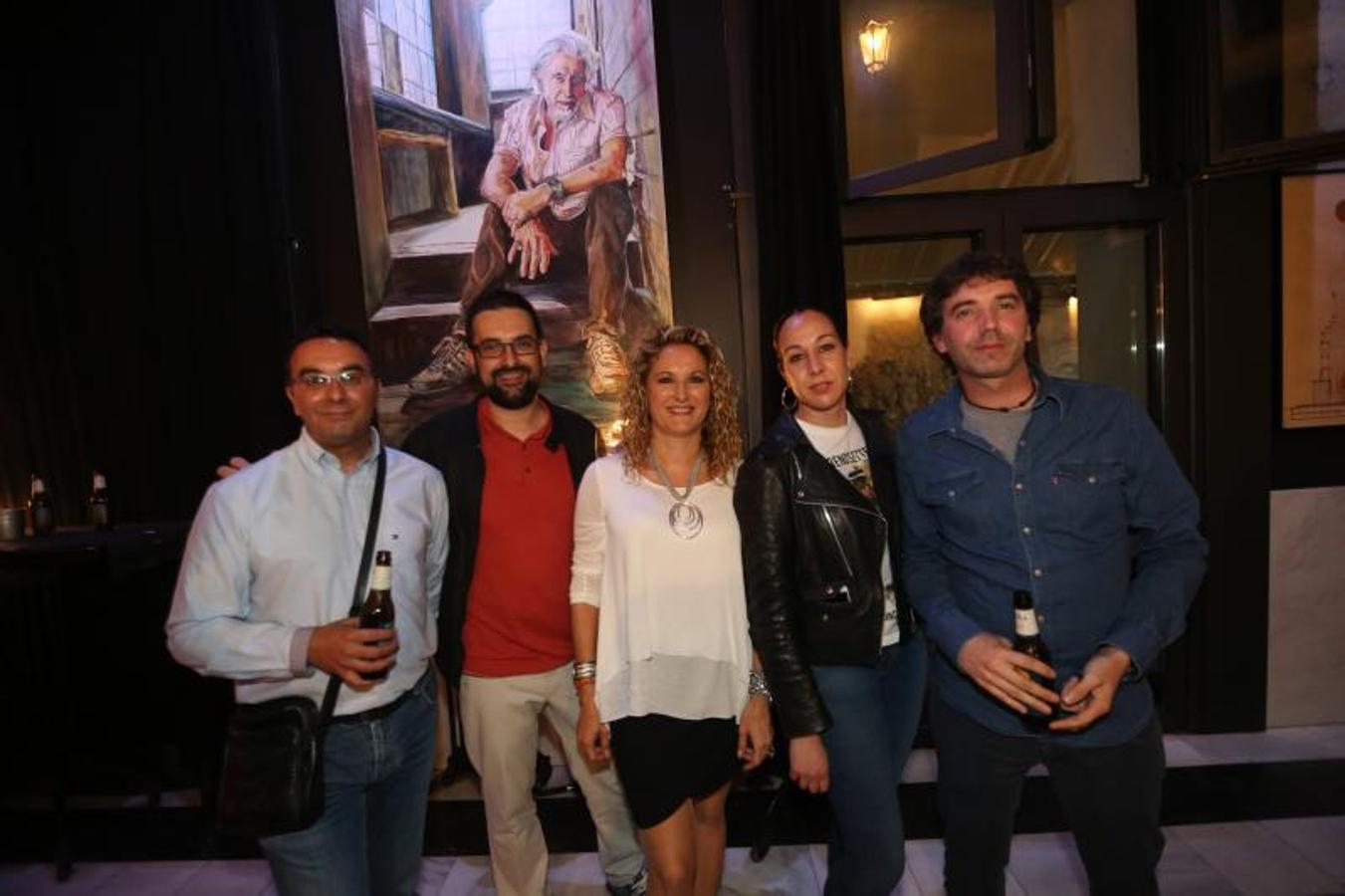 Marcos Gabarre, Andrés García, Olga Barrio, Rebeca Vidal y Sergio Fernández, todos ellos de Fundación Secretariado General Gitano.