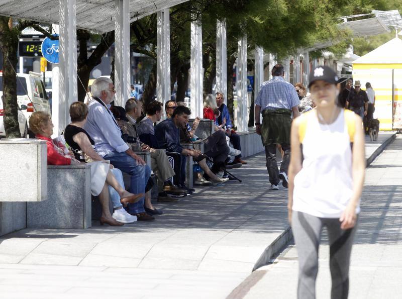 La región alcanzará los 28 grados en una jornada en la que 23 provincias españolas están en riesgo por altas temperaturas de hasta 39.