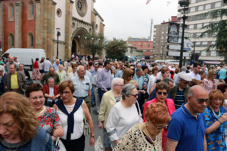 La localidad se ha llenado con motivo de estas celebración local. 