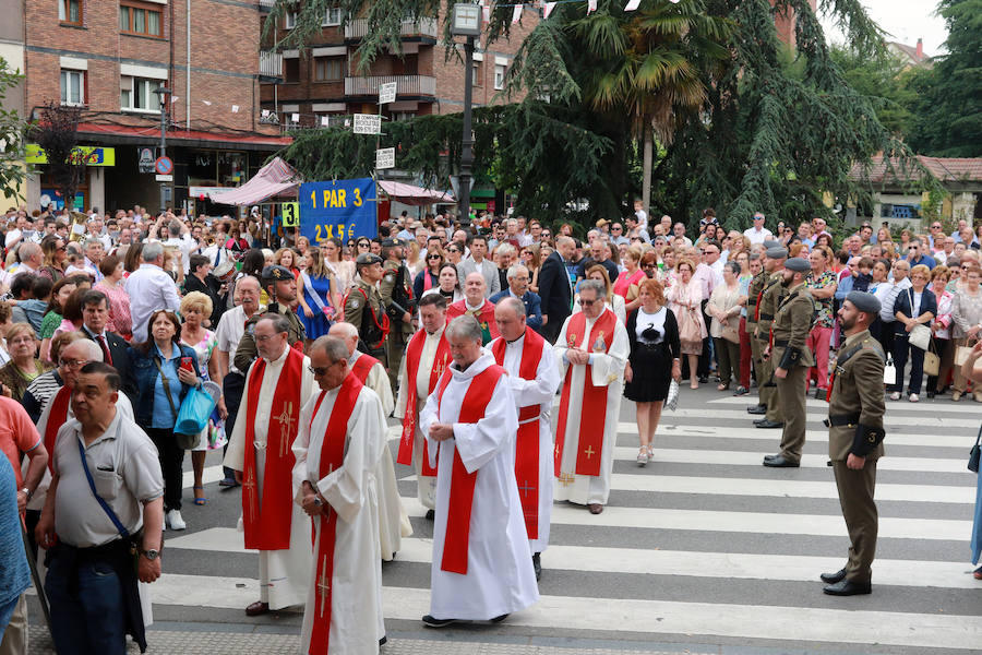 La localidad se ha llenado con motivo de estas celebración local. 