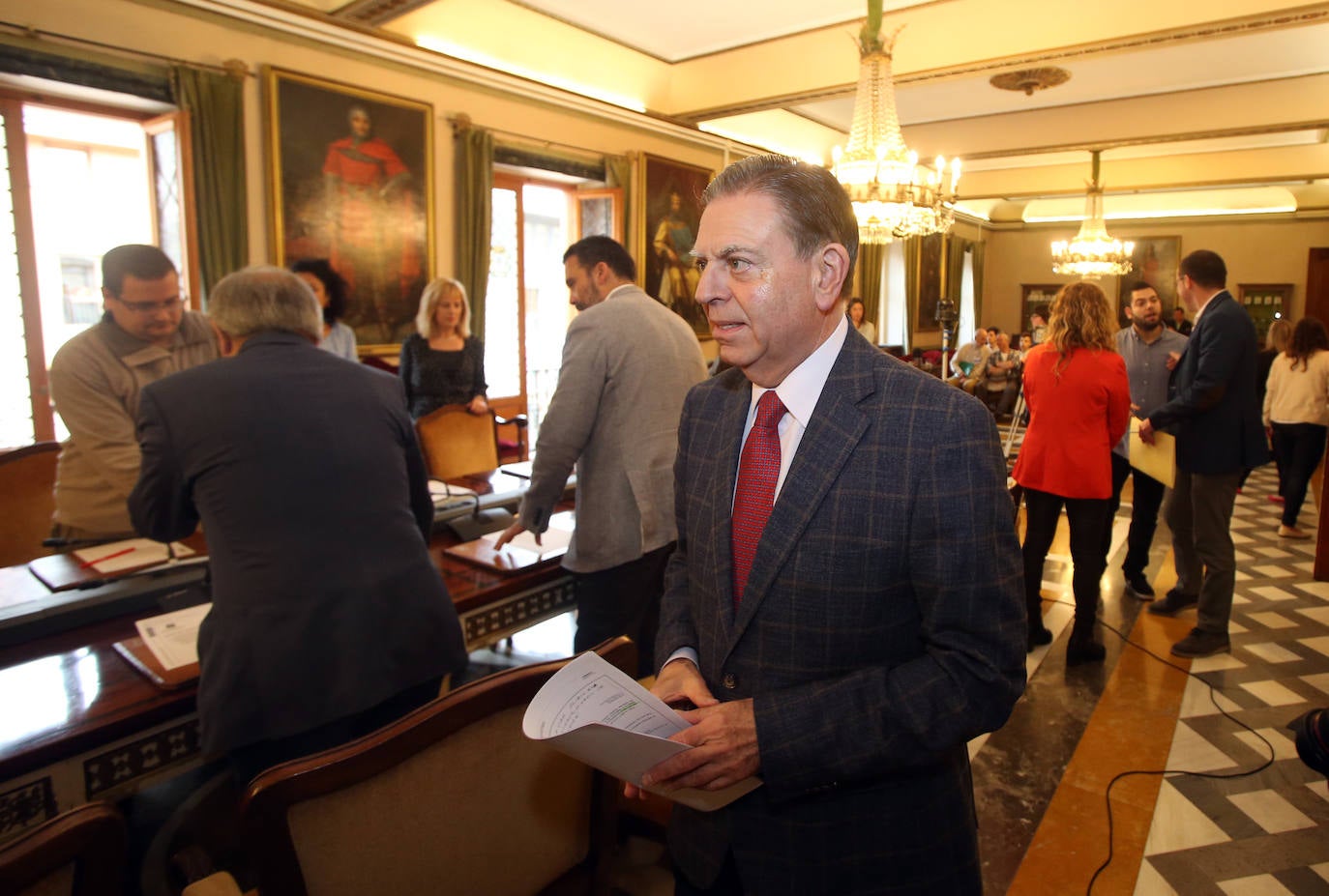 Fotos: Primer pleno del Ayuntamiento de Oviedo