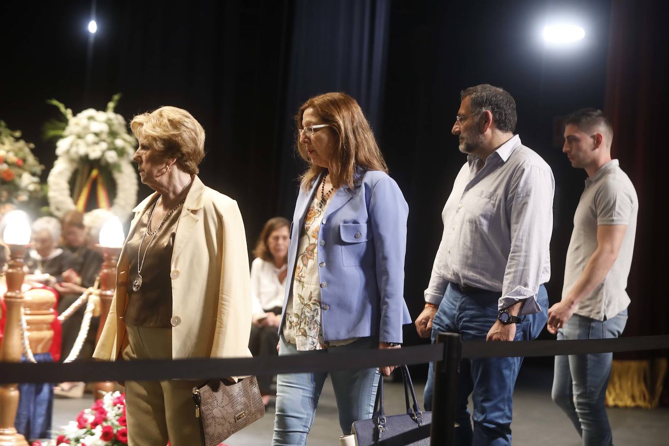 Último adiós al actor y empresario teatral en el Jovellanos