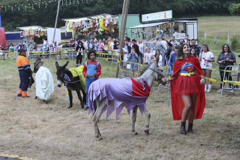 Las fiestas de San Cristóbal de Collao celebraron ayer ante cientos de personas la tradicional carrera de burros, que no estuvo exenta de polémica. La organización del evento y EQUO mantuvieron un tenso enfrentamiento.