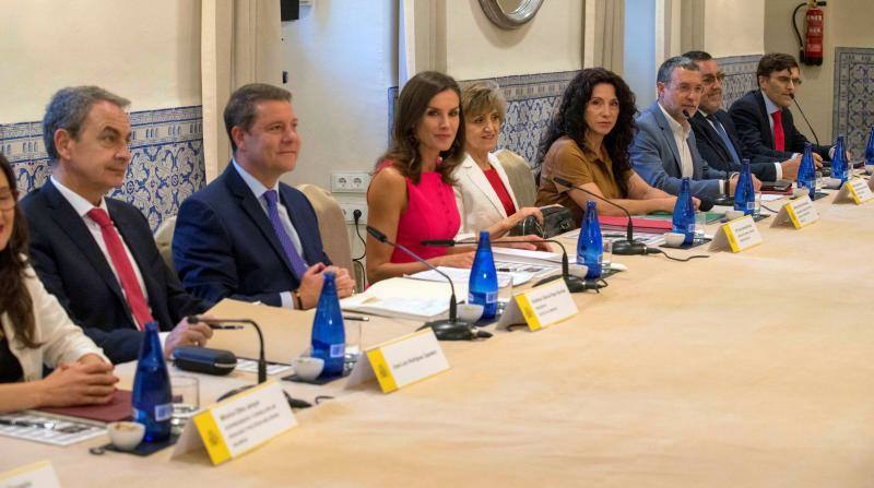 La reina Letizia estuvo este martes en Almagro, donde entregó los premios que llevan su nombre.